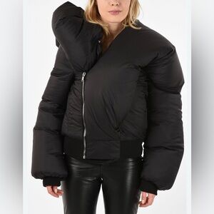 Rick Owens Black Puffer Down Jacket authentic